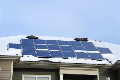 residential solar panels work      winter