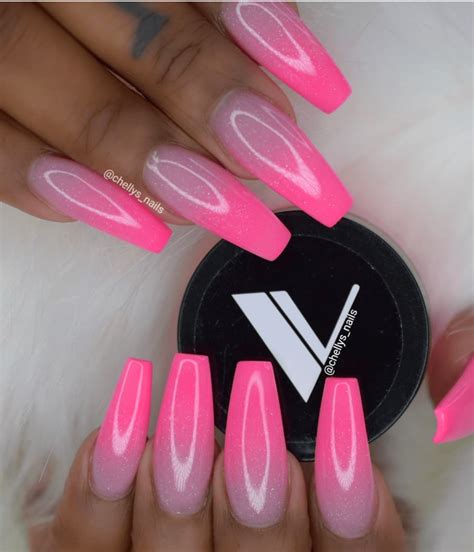 Pink Ombre Nail Designs For The Summer Vicariously Me Natural