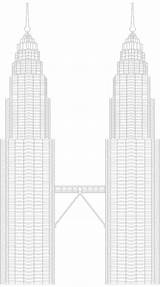 Petronas Otis Draw Constructed sketch template