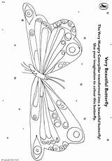 Butterfly Coloring Caterpillar Hungry Very Pages Colouring Raupe Nimmersatt Kleine Colour Malvorlage Printables Schmetterling Ausmalbild Printable Kids Sheets Scholastic Von sketch template