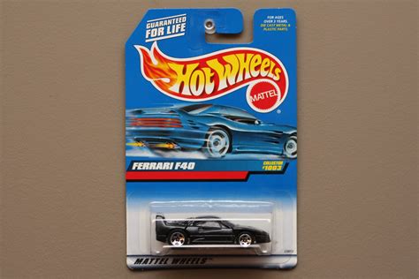 hot wheels 1999 collector series ferrari f40 black