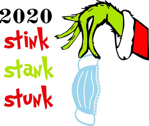 stink stank stunk grinch svg png clear background pngstrom