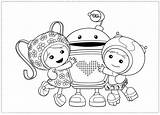 Umizoomi Coloring Pages Team Printable Print Kids Color Colorine Getcolorings Popular sketch template