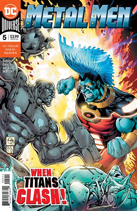 Metal Men 5 5 Page Preview And Covers Released By Dc Comics