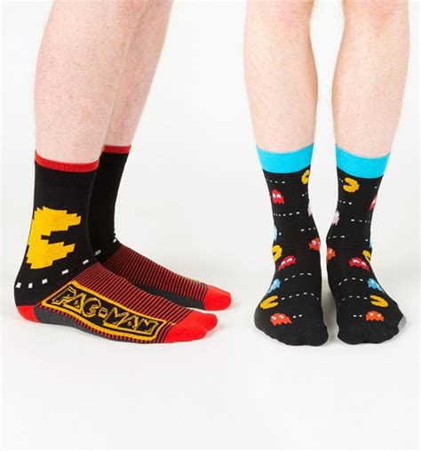 Men S 2pk Pac Man Socks