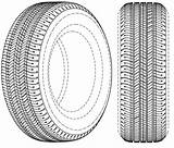 Tire Drawing Tread Patents Patent sketch template