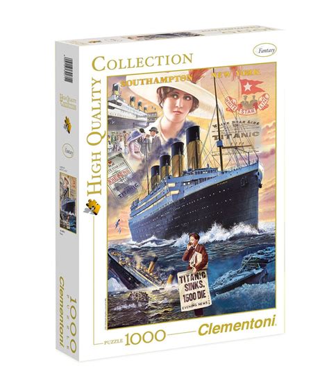 titanica  pcs jigsaw puzzle  clementoni  walmartcom