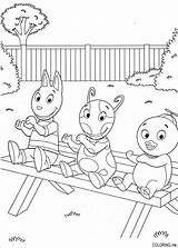 Coloring Pages Backyardigans Tyrone sketch template