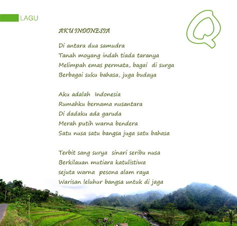 qsanak lyric lagu  indonesia