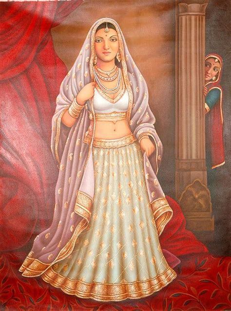 Rajasthani Painting Indian Women Painting Rajasthani