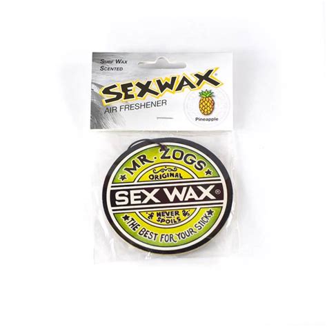 sexwax air freshener cf mr zog s surfboard wax