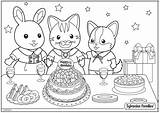 Sylvanian Fisher sketch template