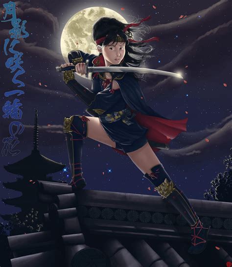 yukina ninja girl kunoichi  rijio  deviantart