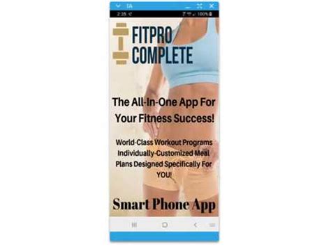 fitpro complete mobile app intro youtube