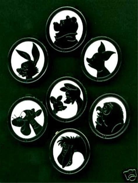 disney pin silhouette collection have this set disney trading pins pinterest disney