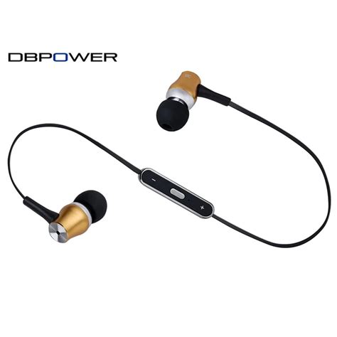 dbpower draadloze oordopjes stereo bluetooth  action oortelefoon sports hoofdtelefoon wireles