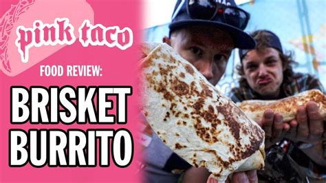 pink taco food truck s brisket burrito food review season 6 episode