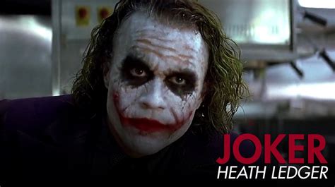 The Joker Heath Ledger Askmen