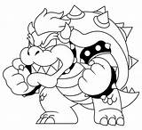Bowser Coloring Pages Airship Template sketch template
