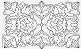 Hungarian Embroidery Pattern Choosing Traditional Transferring sketch template