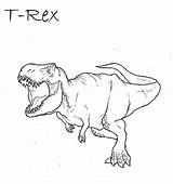 Rex Coloring Trex Pages Book Comment First Advertisement Template sketch template