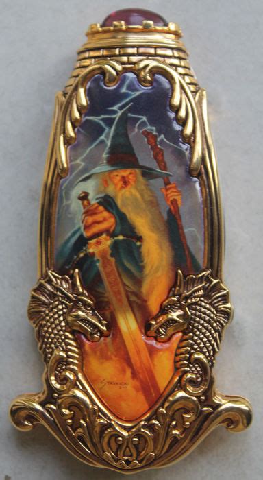 franklin mint  lord   rings collector knife catawiki