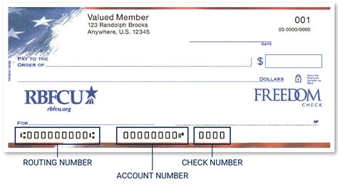 routing number rbfcu credit union