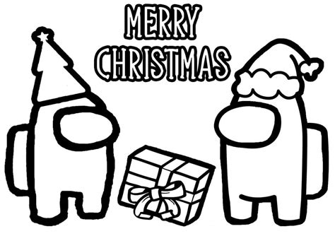 merry christmas coloring page  printable coloring pages