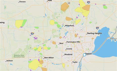 power outage map news word