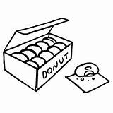 Doughnut Filho Rosquinhas Topp Barnet Sider Ditt Donas Donuts sketch template