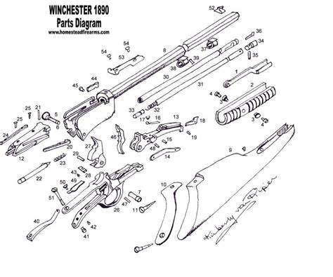 winchester sx parts diagram