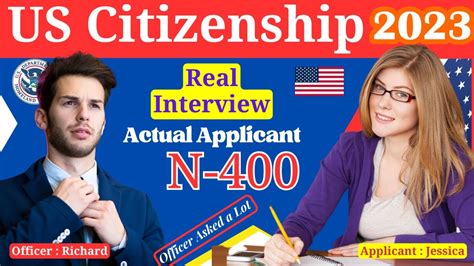 Us Citizenship 2023 Master The N400 Naturalization Interview And
