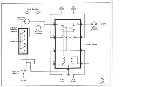 pin relay wiring diagram  switch