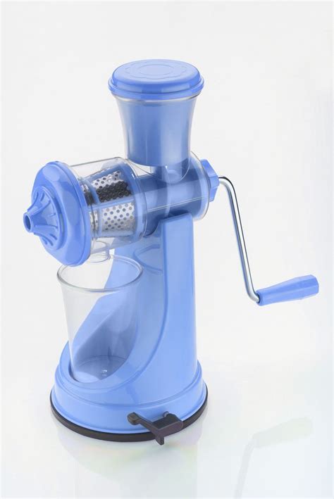 bluzon bluzon manual hand juicer light blue manual juicer buy    price  india