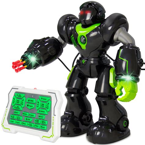 choice products remote control intelligent rc talking walking robot action toy  darts