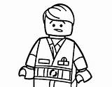 Lego Emmet Pintar sketch template