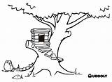 Treehouse Magic Bestcoloringpagesforkids Sheets sketch template