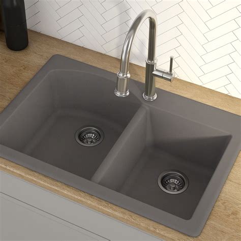 double bowl sink   kitchen optimistic mommy