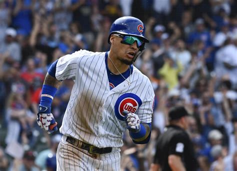 javier baez hits milestone homer to give cubs 5 3 win over