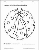 Christmas Wreath Coloring Worksheets Pages Wreaths Click Studenthandouts Print Holidays Visit Choose Board Fun Student Handouts sketch template