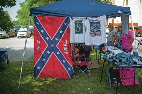 as trump rises so do some hands waving confederate battle flags news