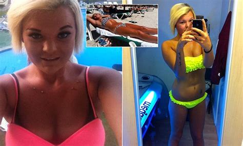tanning addict charley jean reveals she goes on sunbeds six times a
