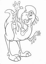 Land Before Time Coloring Pages Kids Platvoet Fun sketch template