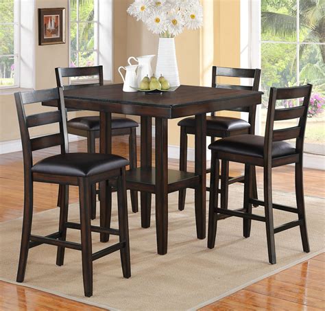 cm tahoe set  piece counter height table  chairs set del sol
