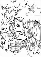 Coloring Pony Little Pages sketch template