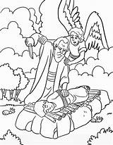 Abraham Isaac Sacrifice Sacrificing Divyajanani Southwestdanceacademy sketch template