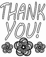 Thank Coloring Pages Please Printable Card Color Getcolorings Print sketch template