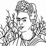 Frida Kahlo Thorn Coloriage Dessin Colorier Imprimer Thecolor Khalo Broderie Effortfulg Coloriages Pintoras Forumcommunity Pinturas Visuels Pintando Peintures Colorir Depuis sketch template