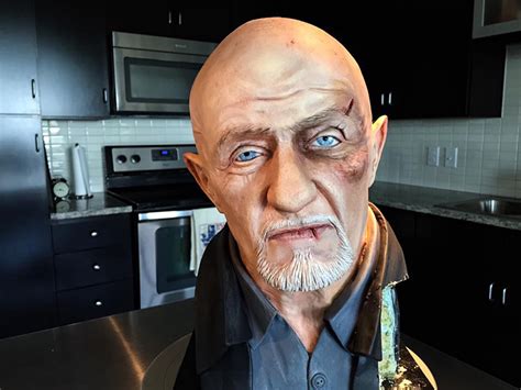 A Cake Made In The Likeness Of Mike Ehrmantraut From