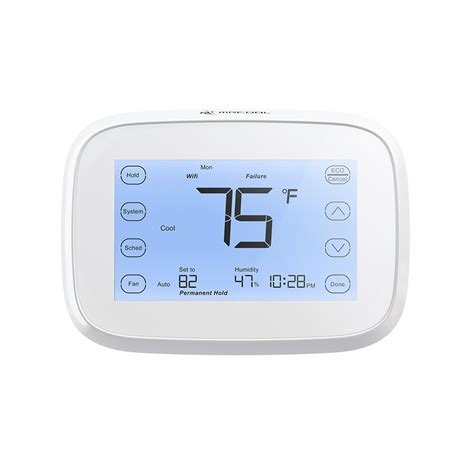 heat  cool programmable mrcool universal thermostat  humidity control mst ingrams